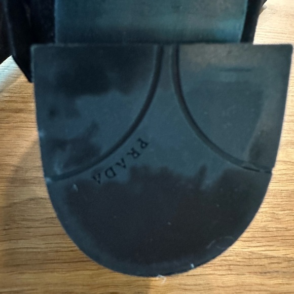 NWT Prada flat knee high stretch suede boot. Size 42 - Picture 9 of 10